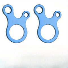 2pcs Fast Knot Aluminum Alloy Tent Rope Fastener