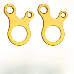2pcs Fast Knot Aluminum Alloy Tent Rope Fastener