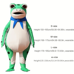 Frog Inflatable Costume Halloween Party Cosplay Costumes