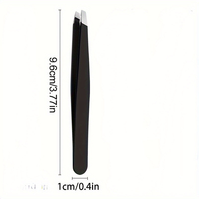Stainless Steel Eyebrow Tweezers Makeup Tool Hair Removal