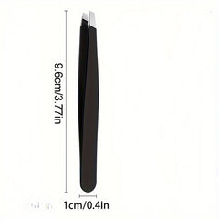 Stainless Steel Eyebrow Tweezers Makeup Tool Hair Removal