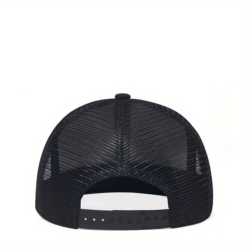 Hip Hop Hat Outdoor Snapback Cap For Men Mesh Trucker Baseball Cap