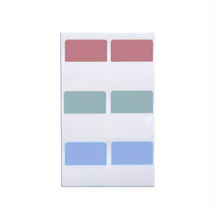 10sheets Restro Sticky Notes Sticker Waterproof Index Labels Arrow Flags