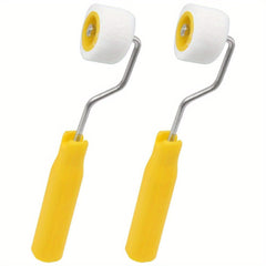 2pcs 4.5 Inch Mini Paint Rollers Wool Brushes