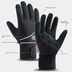 Ski Cycling Gloves Winter Waterproof Coldproof Touch Screen Non slip Gloves