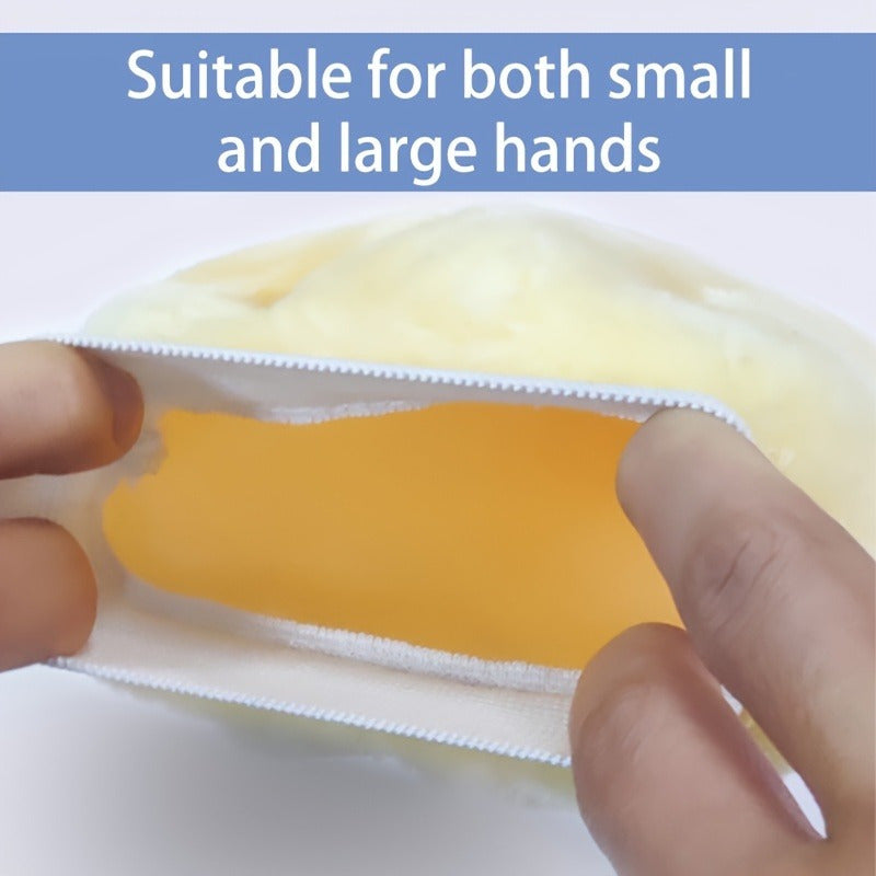 Waterproof Car Washing Microfiber Gloves Soft Thickened Wool Plush
