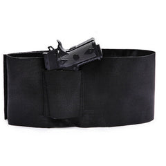 Outdoor Invisible Elastic Waist Holster Belly Leather Case - Hidden Carry