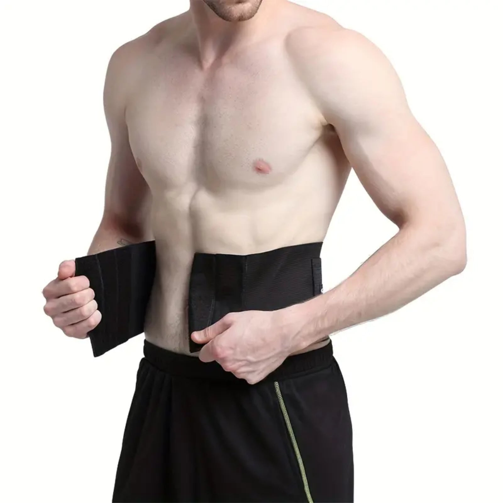 Outdoor Invisible Elastic Waist Holster Belly Leather Case - Hidden Carry
