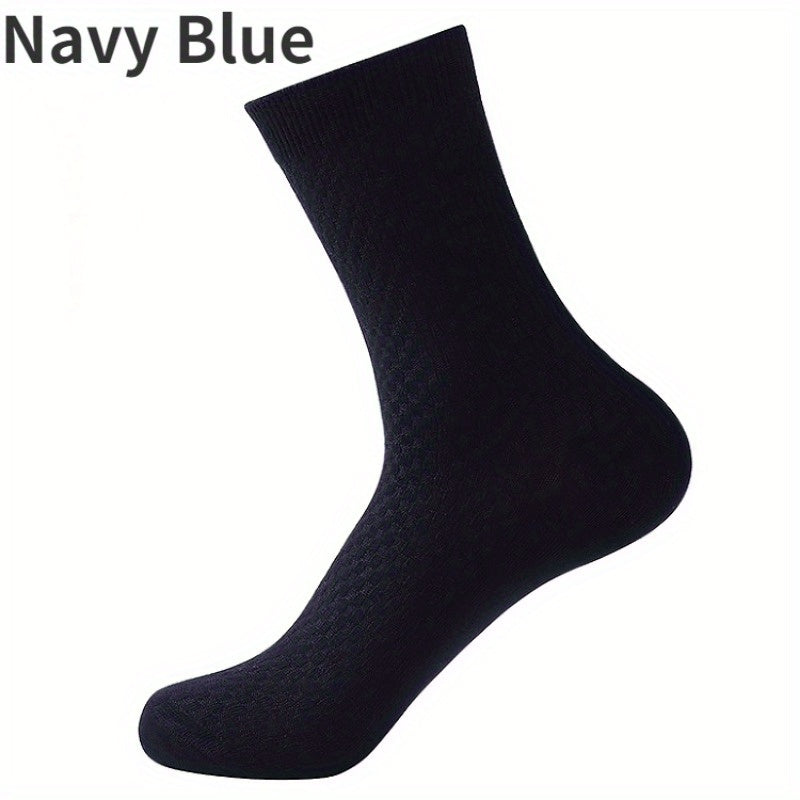 Men's Bamboo Fiber Dress Ankle Socks