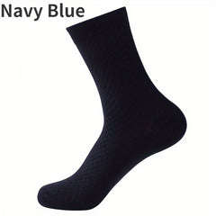 Men's Bamboo Fiber Dress Ankle Socks