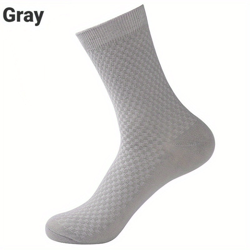 Men's Bamboo Fiber Dress Ankle Socks