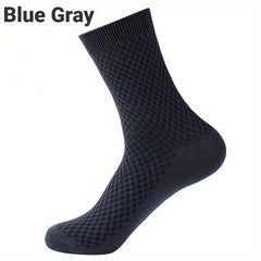 Men's Bamboo Fiber Dress Ankle Socks