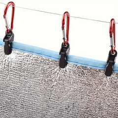 10pcs Tent Tarp Clips Heavy Duty Camping Equipment