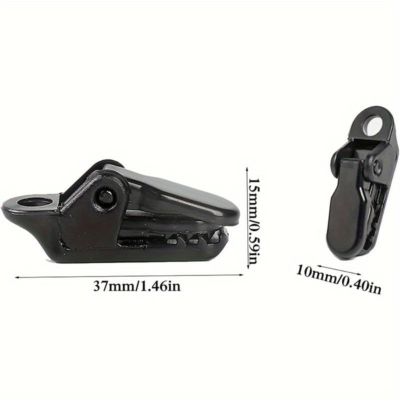 10pcs Tent Tarp Clips Heavy Duty Camping Equipment
