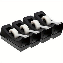 Desktop Tape Dispenser Transparent Tapes Office Home School
