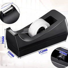 Desktop Tape Dispenser Transparent Tapes Office Home School