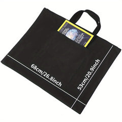 Canvas Art Portfolio Carry Bag Zippered Artist Portfolios Case