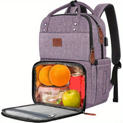 MATEIN Laptop Backpack w/ Lunch Box Women Backpacks