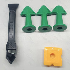 5-in-1 Remover Sealant Smooth Scraper Caulk Finisher Grout Set