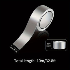 High Temp Resistant Aluminum Foil Tape, Seam Sticker, Fire Resistant