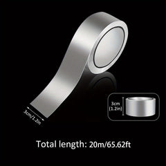 High Temp Resistant Aluminum Foil Tape, Seam Sticker, Fire Resistant