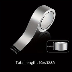 High Temp Resistant Aluminum Foil Tape, Seam Sticker, Fire Resistant