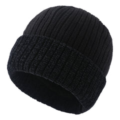 Winter Velvet Warm Knitted Beanie Hat for Ski Cycling