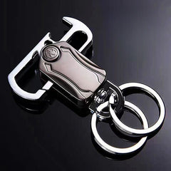 Metal Multifunctional Keychain for Outdoor Adventures