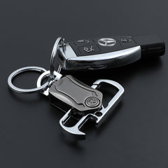 Metal Multifunctional Keychain for Outdoor Adventures