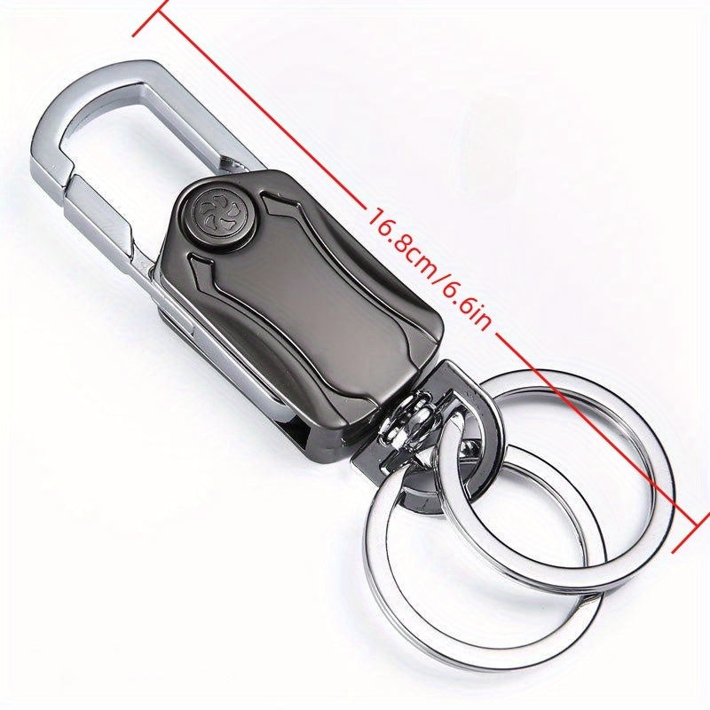 Metal Multifunctional Keychain for Outdoor Adventures