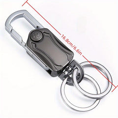 Metal Multifunctional Keychain for Outdoor Adventures