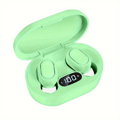 Waterproof Wireless Headphones LED Display Sports Headset
