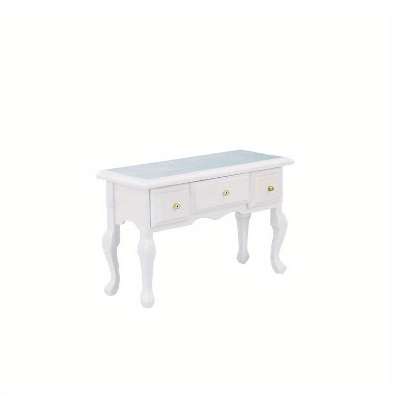 1:12 Dollhouse Mini Furniture Wooden Drawer Cabinet