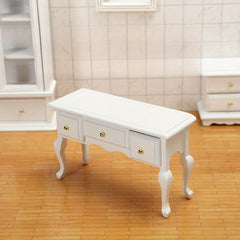 1:12 Dollhouse Mini Furniture Wooden Drawer Cabinet