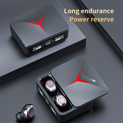Long Endurance True Wireless Earphones 360 Stereo Sound LED E sports Light