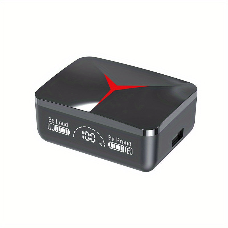Long Endurance True Wireless Earphones 360 Stereo Sound LED E sports Light