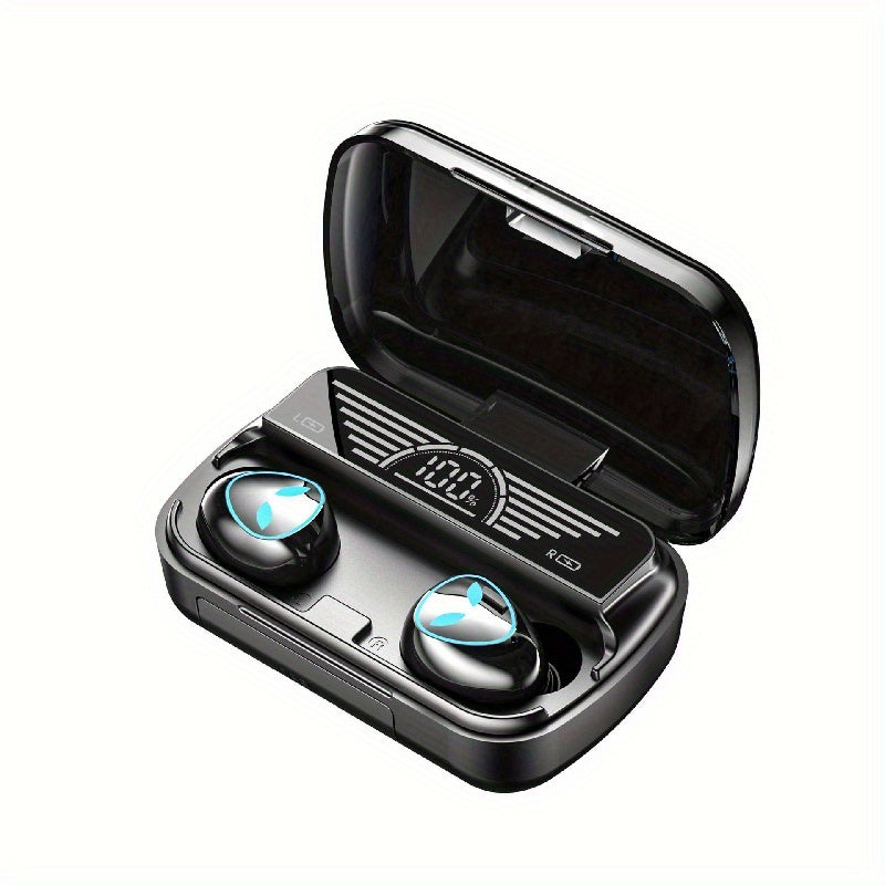 High End Wireless Headphones W Digital Power Display & Waterproof