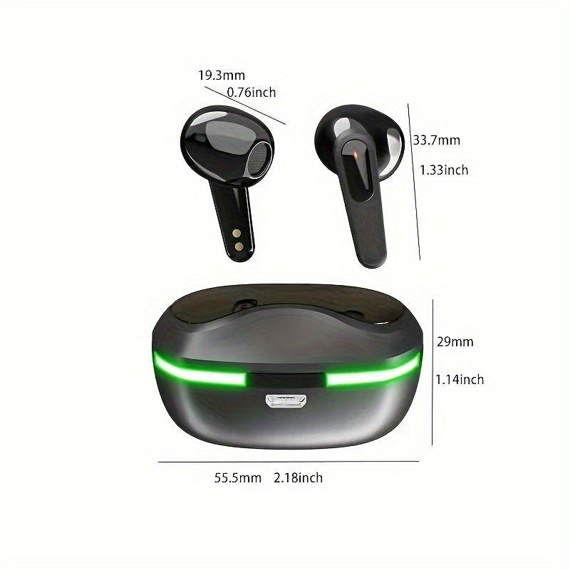 Wireless Sports Headset with Stereo Sound & Mic
