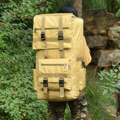 120L Large Capacity Travel Backpack, Portable Luggage Bag for Outdoor Camping