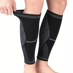 Running Athletics Compression Leg Calf Knee Pads Protection Safety