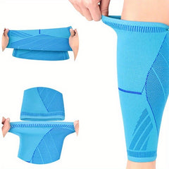 Running Athletics Compression Leg Calf Knee Pads Protection Safety