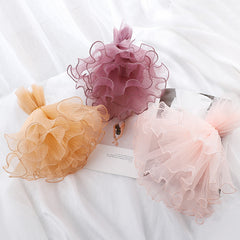 1pc Pearl Spray Yarn Fold Spray Yarn Floral Art Bag Flower Packaging Net Yarn