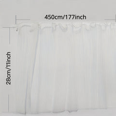 1pc Pearl Spray Yarn Fold Spray Yarn Floral Art Bag Flower Packaging Net Yarn