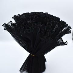 1pc Pearl Spray Yarn Fold Spray Yarn Floral Art Bag Flower Packaging Net Yarn
