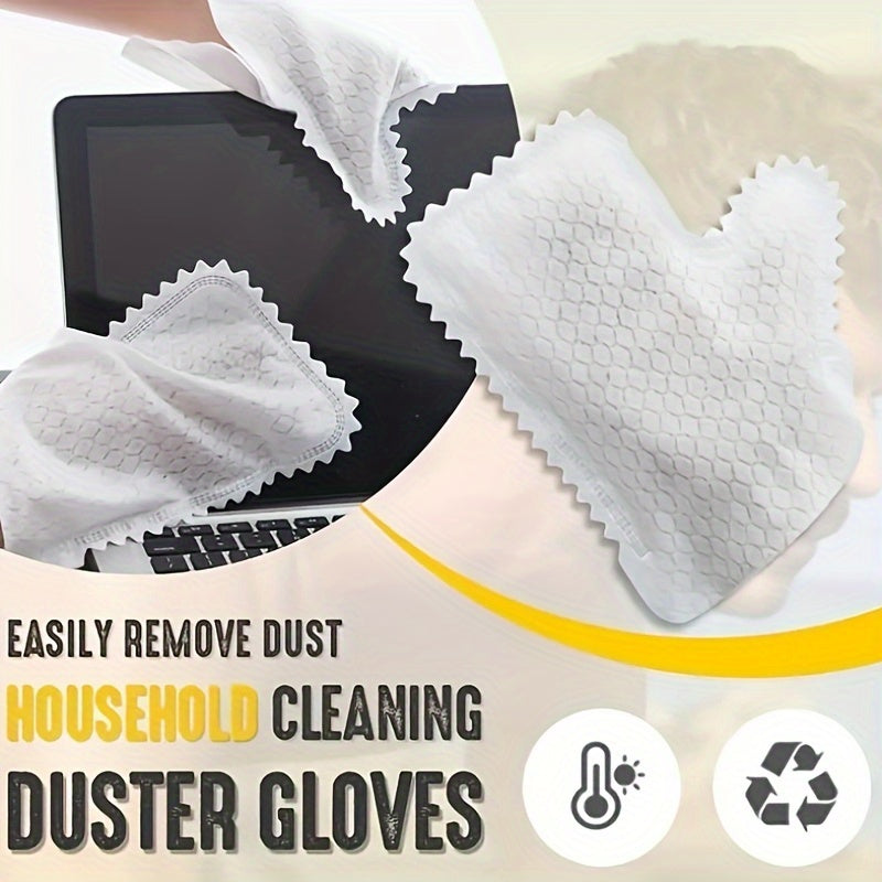 10pcs Disposable Non-woven Cleaning Gloves Electrostatic Dust Removal Gloves