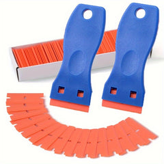 Plastic Blades & Removal Tools for Car Glass - Adhesive Remover Decal Stickers