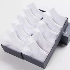 5 Pairs Ankle Socks Solid Cotton Sports Socks Low Cut
