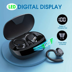 Wireless Waterproof In-ear Headset Touch Control Noise Cancelling HIFI Stereo