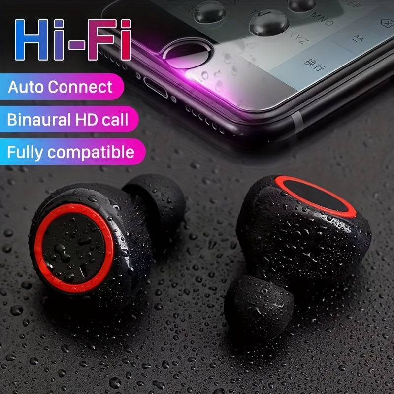 Wireless Sports Earbuds Touch Control Waterproof Headphone