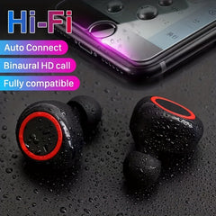 Wireless Sports Earbuds Touch Control Waterproof Headphone